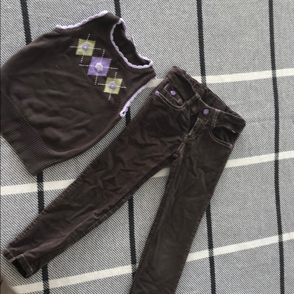 Girls Gymboree fall outfit